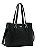 Bolsa Textura Delicada - Alça de Ombro - Preto - Chenson 3485327 - Imagem 1