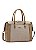 Bolsa Textura Chic - Alça de Mão - Bege - Chenson 3485301 - Imagem 1