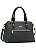Bolsa Elemento Gráfico Casual - Alça de Mão - Preto - Chenson 3485288 - Imagem 1