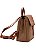 Mochila Feminina Chenson Original - Contrastes - Café - 8485324 - Imagem 3