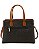 Bolsa Elemento Gráfico - Alça de Mão - Chenson 3485614 - Café - Imagem 4