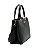 Bolsa Elemento Gráfico - Alça de Mão - Chenson 3485614 - Preto - Imagem 2