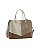 Bolsa Grande Patchwork Classico - Alça de Mão - Chenson 3485676 - Natural - Imagem 1