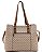 Bolsa Tote New Elemento Gráfico - Alça de Ombro - Chenson 3485621 - Bege - Imagem 2