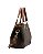 Bolsa Média New Elemento Gráfico - Alça de Mão - Chenson 3485624 - Café - Imagem 2