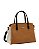 Bolsa média Contrastes - Alça de Mão - Chenson 3485697 - Marrom - Imagem 1