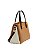 Bolsa média Contrastes - Alça de Mão - Chenson 3485697 - Marrom - Imagem 2