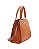 Bolsa Tote Casual Chic - Alça de Mão - Chenson 3485694 - Marrom - Imagem 3
