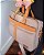 Pasta Feminina Executiva Notebook - Twill Nylon - Chenson 3785349 - Natural - Imagem 1