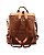 Mochila Casual Feminina Anti-furto - Twill Nylon - Chenson 8785337 Café - Imagem 3