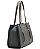 Bolsa Tote Microfiber - Alça de Ombro - Chenson 3185450 - Chumbo - Imagem 2