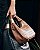 Bolsa Tipo Hobo Minimalista - Alça de Mão - Chenson 3485580 - Marrom - Imagem 5
