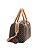 Bolsa Baú Grande - Monograma Elegance - Alça de Mão - Chenson 3485496 - Café - Imagem 3