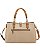 Bolsa Tipo Satchel Clássico Contemporâneo - Alça de Mão - Chenson 3485655 - Nude - Imagem 4