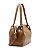 Bolsa Hobo Casual - Alça de Ombro - Chenson 3485939 Marrom - Imagem 4