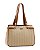 Bolsa Shopper de Ombro - Texturas - Chenson 3485971 Bege - Imagem 1