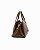 Bolsa Satchel Croco - Alça de mão - Chenson 3485959 Café - Imagem 4
