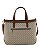 Bolsa Shopper Elemento Gráfico - Alça de mão - Chenson 3485888 Bege - Imagem 4