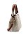 Bolsa Tote Clássica - Elemento Gráfico - Alça de Mão - Chenson 3485881 Bege - Imagem 2