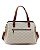 Bolsa Tote Clássica - Elemento Gráfico - Alça de Mão - Chenson 3485881 Bege - Imagem 4
