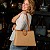 Bolsa Tote Clássica Atemporal - Alça de Ombro - Chenson 3485948 Bege - Imagem 1