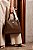 Bolsa Tote Clássica Croco - Alça de mão - Chenson 3485958 Café - Imagem 1