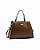 Bolsa Tote Clássica Croco - Alça de mão - Chenson 3485958 Café - Imagem 1
