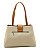 Bolsa Tote Clássica Atemporal  - Alça de Ombro - Chenson 3485948 Nude - Imagem 4