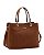 Bolsa Tote Contemporâneo - Alça de Mão - Chenson 3485952 Marrom - Imagem 1