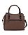 Bolsa Tote Contrastes - Alça de Mão - Chenson 3485924 Café - Imagem 5
