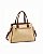 Bolsa Tote Clássica Croco - Alça de mão - Chenson 3485958 Bege - Imagem 4