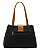 Bolsa Tote Clássica Atemporal - Alça de Ombro - Chenson 3485948 Preto - Imagem 4
