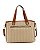 Bolsa Tote Estruturada - Texturas - Alça de Mão - Chenson 3485973 Bege - Imagem 5