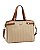 Bolsa Tote Estruturada - Texturas - Alça de Mão - Chenson 3485973 Bege - Imagem 2