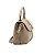 Bolsa Satchel Patchwork - Alça de Mão - Chenson 3485933 Natural - Imagem 3