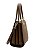 Bolsa Tote Basic Fashion - Alça de Mão - Chenson 3485908 Café - Imagem 2