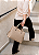 Bolsa Tote Matelassê - Alça de mão - Chenson 3485920 Bege - Imagem 1