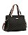 Bolsa Tote Clássica - Elemento Gráfico - Alça de Mão - Chenson 3485881 Café - Imagem 1