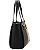 Bolsa Tote de Ombro Patchwork - Chenson 3485931 Preto - Imagem 4