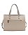Bolsa Tote Minimalista Soft - Alça de mão - Chenson 3485918 Bege - Imagem 4