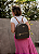 Mochila Feminina Elemento Gráfico - Chenson 8485875 Bege - Imagem 5