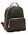 Mochila Feminina Elemento Gráfico - Chenson 8485606 Café - Imagem 1