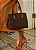 Bolsa Tote Estruturada - Texturizada - Alça de mão - Chenson 3485949 Café - Imagem 1