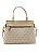 Bolsa tipo Tote - Chic Elemento Gráfico - Chenson 3485782 Bege - Imagem 4