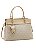 Bolsa tipo Tote - Chic Elemento Gráfico - Chenson 3485782 Bege - Imagem 1