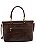 Bolsa Tote - Glamour - Alça de Mão - Chenson 3485855 Café - Imagem 5