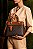 Bolsa Tote - Chic Elemento Gráfico - Chenson 3485782 Café - Imagem 1