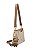 Bolsa Baguete - Classic Monograma - Chenson 3485391 Natural - Imagem 4