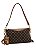 Bolsa Baguete - Classic Monograma - Chenson 3485391 Café - Imagem 2