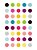 Kit de Adesivos de Parede Bolinhas Coloridas - Imagem 2